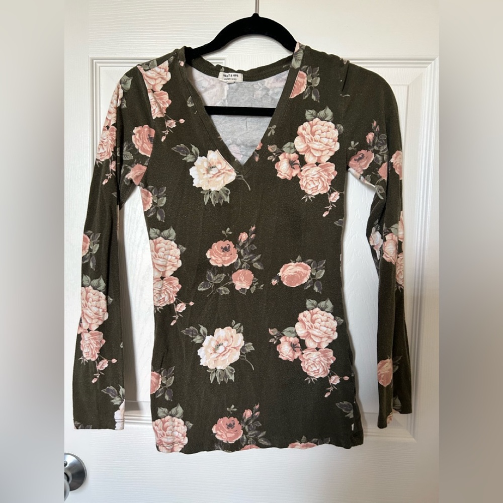 Floral Long sleeve shirt